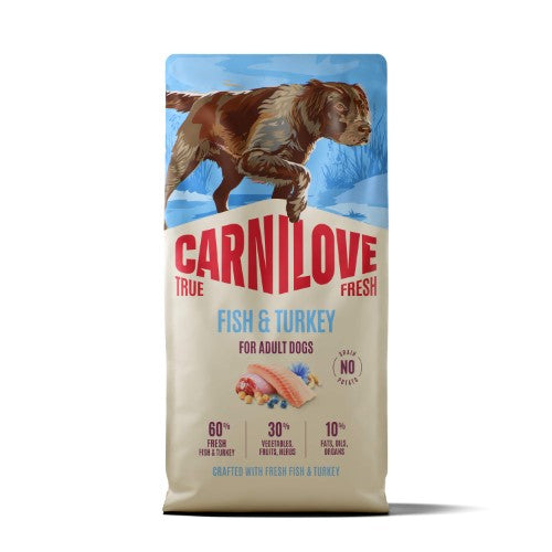 CARNILOVE TRUE FRESH NEW - VIS en KALKOEN