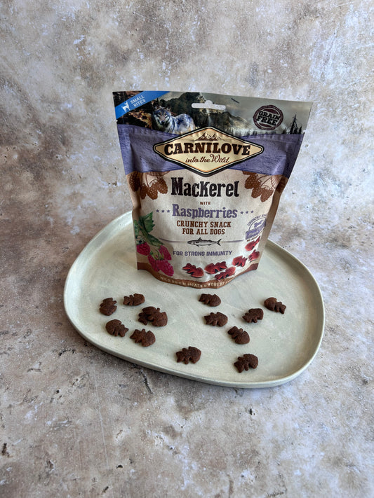 Carnilove Snack - Makreel met framboos