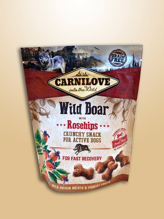 Carnilove Snack - Everzwijn met rozebottel