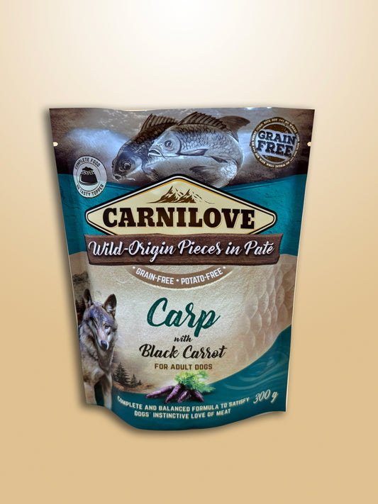 Carnilove Pouches - Karper met zwarte wortel