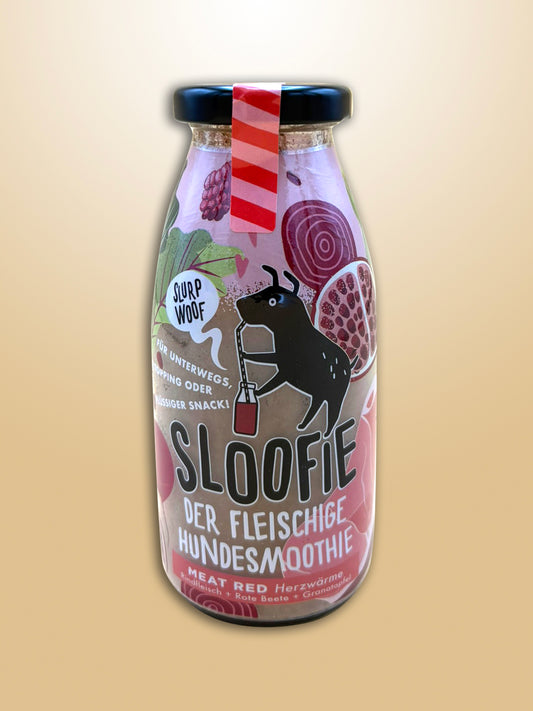 Sloofie - Meat red (rund)