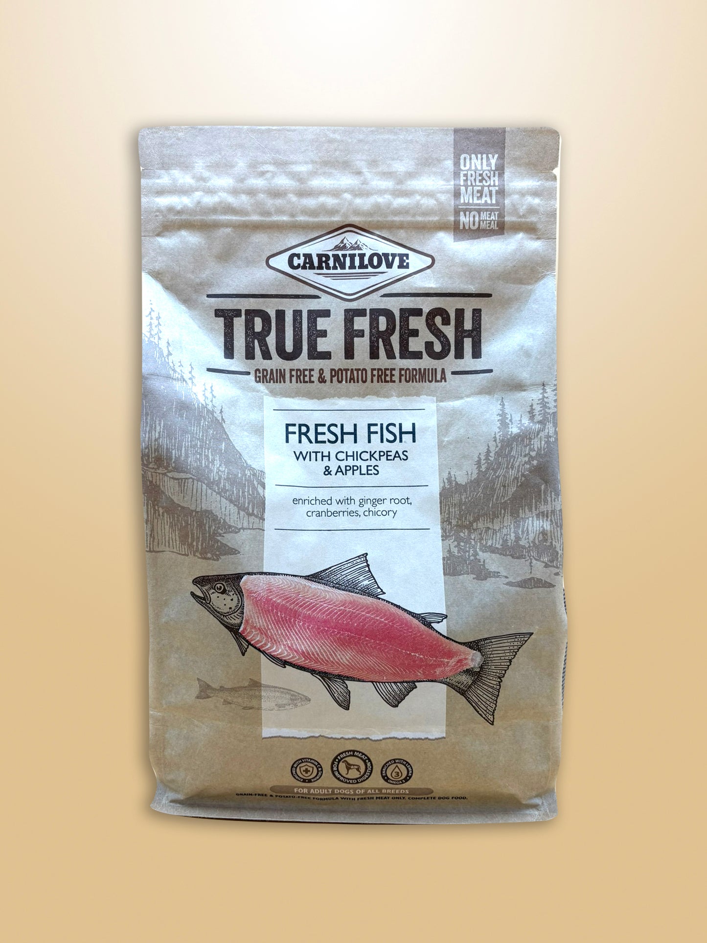 CARNILOVE TRUE FRESH - FISH (VOOR VOLWASSEN HONDEN)